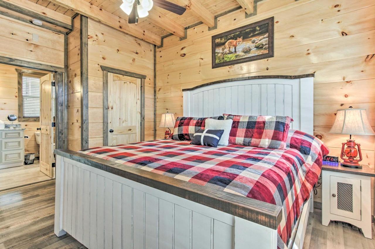 개틀린버그 Smoky Mountain Hideaway With Hot Tub, Deck And Views! 빌라 외부 사진
